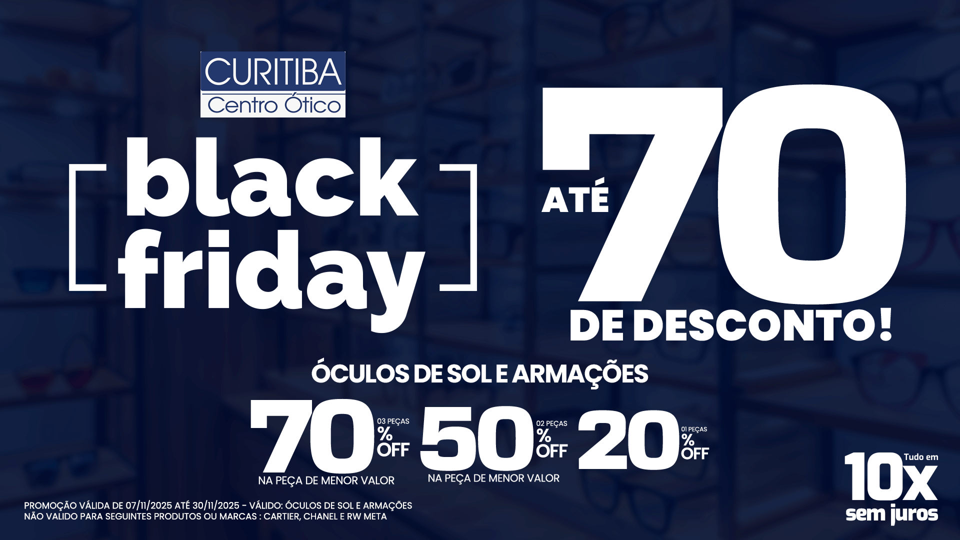 Black Friday - Até 70% de desconto!