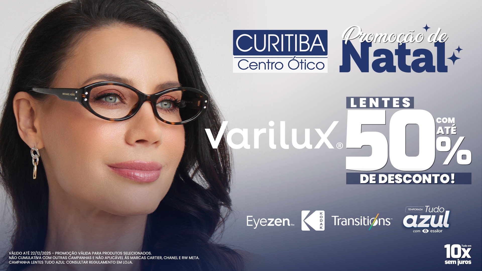 Lentes com até 50% de desconto!