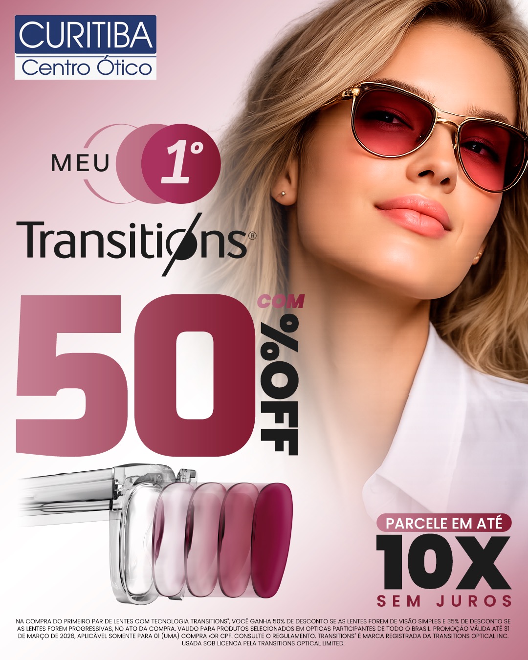 Transitions com 50% Off