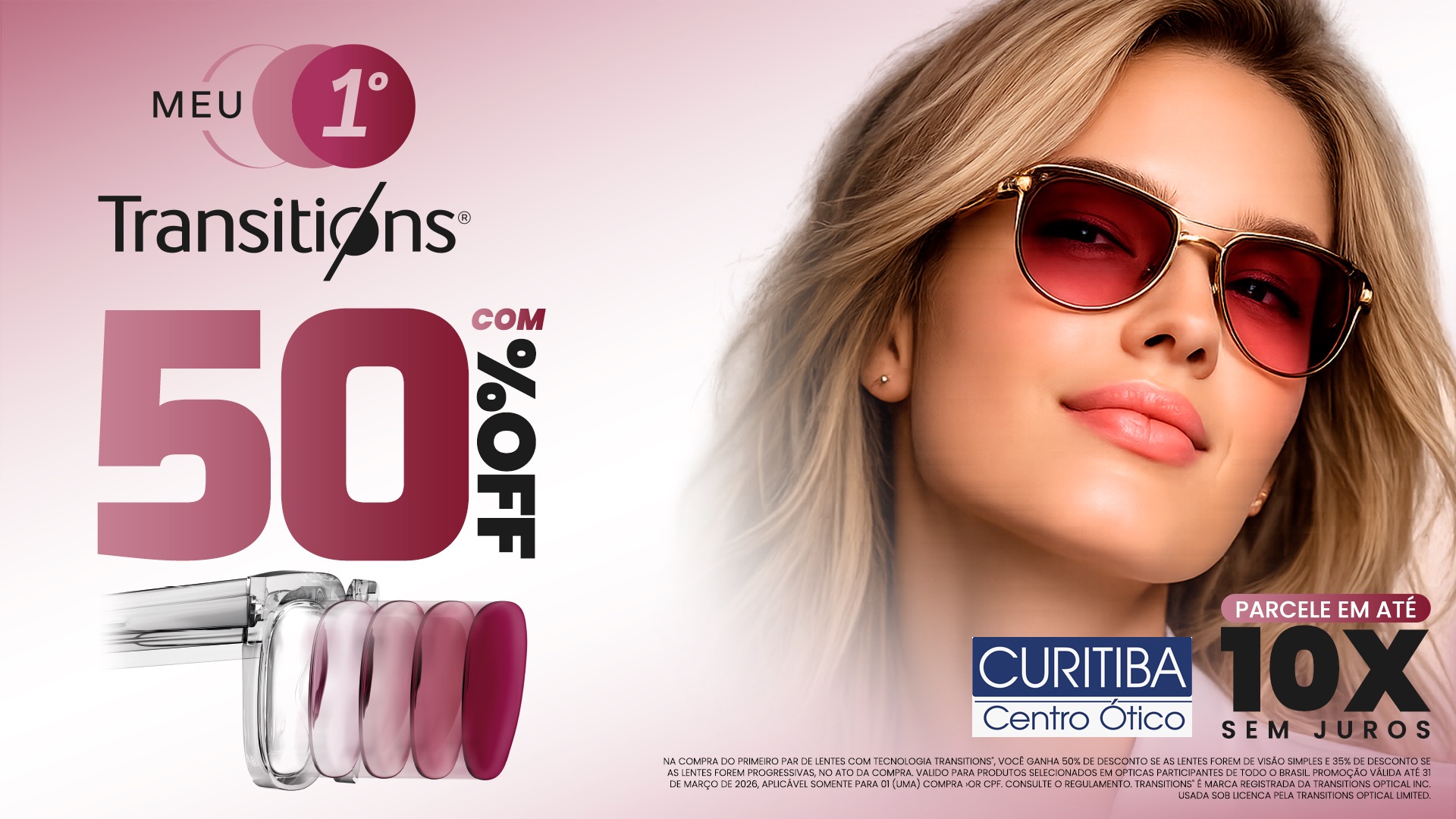 Transitions com 50% Off